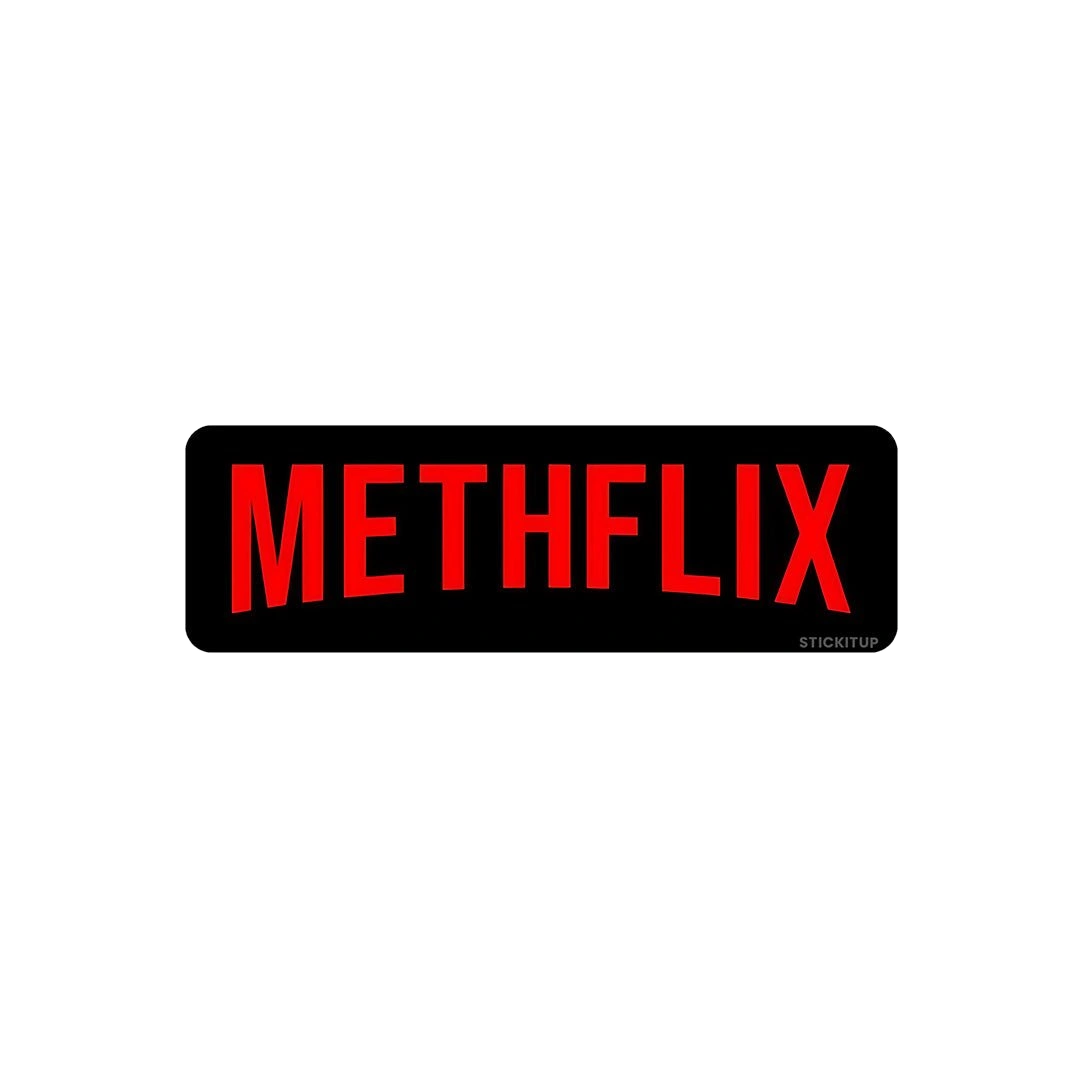 Methflix Sticker